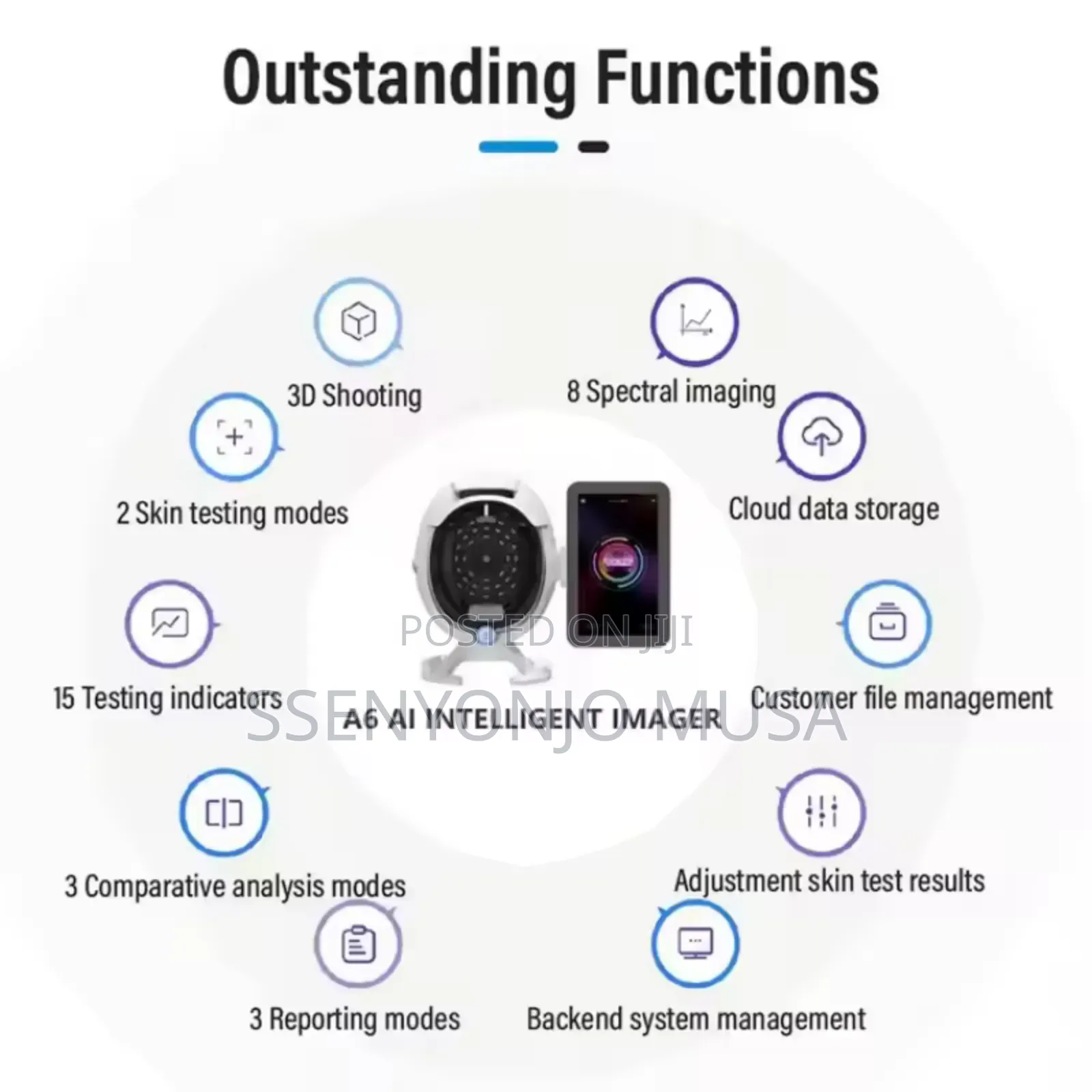 Professional Facial Skin Analysis Machine – 36mp Ai 3d Skin Analyzer