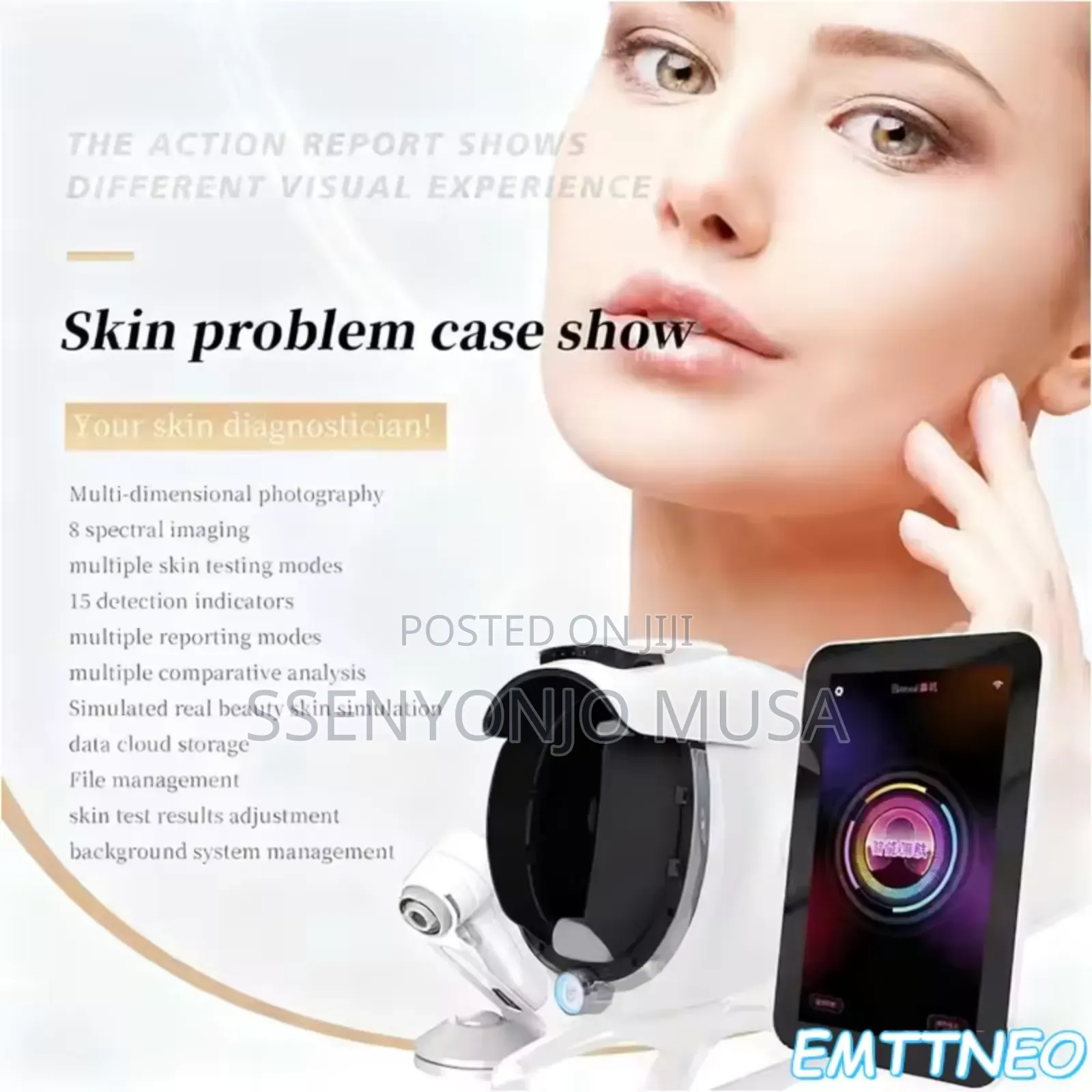 Professional Facial Skin Analysis Machine – 36mp Ai 3d Skin Analyzer