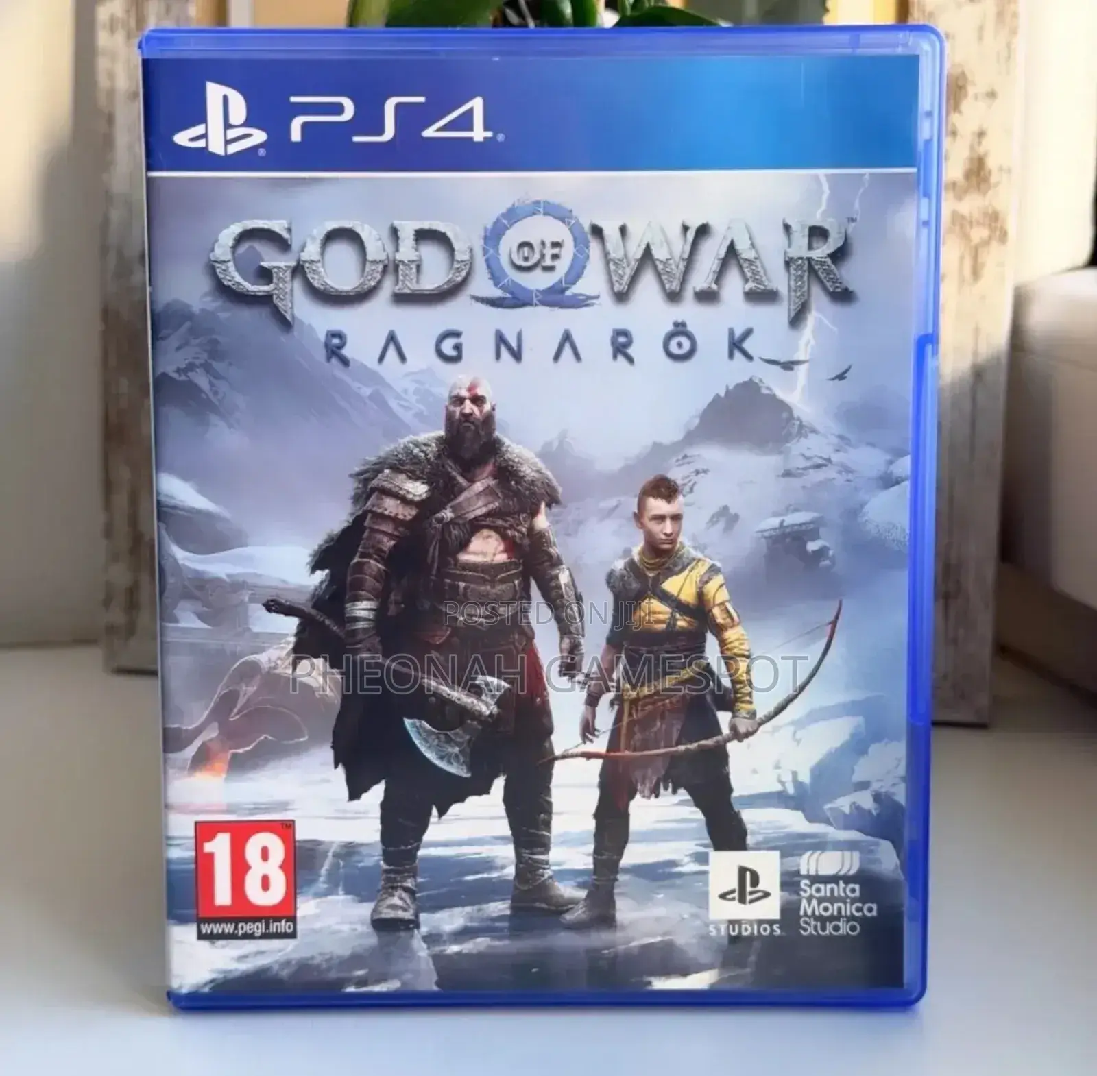 God Of War Ragnarök For Ps4. Kratos Atreus Return. Grab It Now