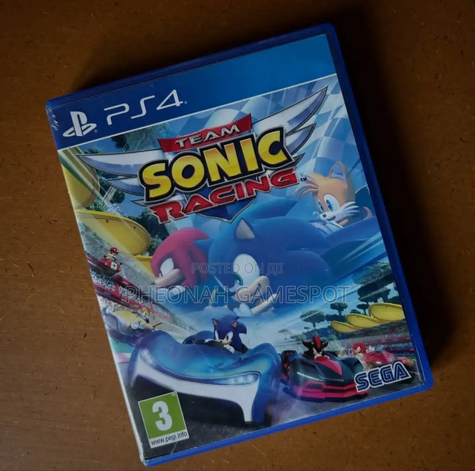 Team Sonic Racing Game Cd For Ps4