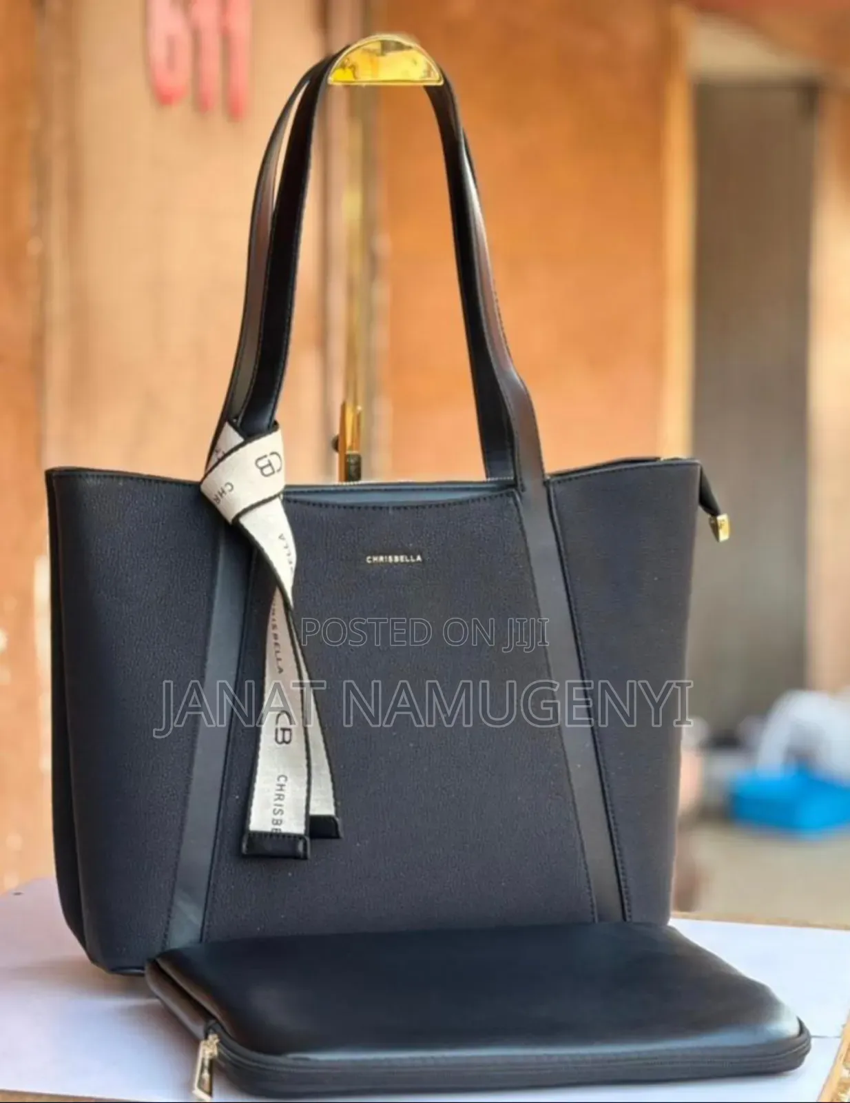 Crisbella 2 in 1 Bag With Minin Laptop Selve