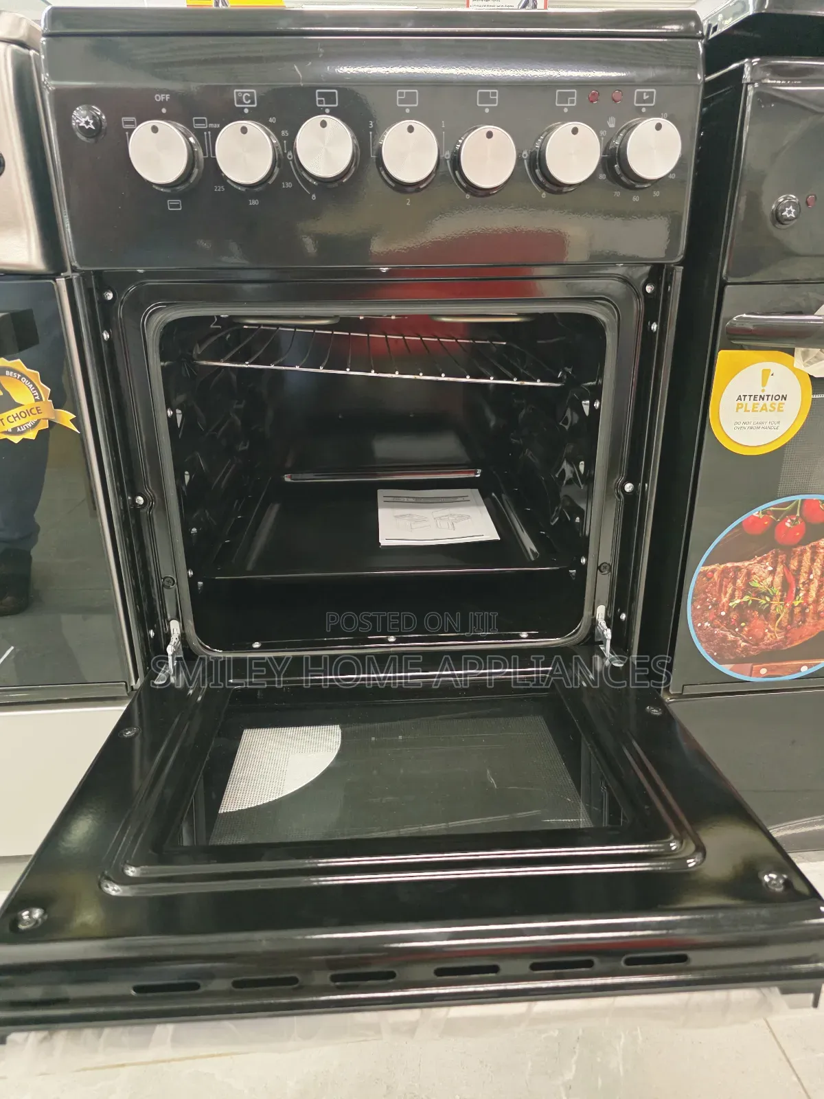 50cm*60cm Blueflame Self Ignited Burners With an Electric Cooker Oven