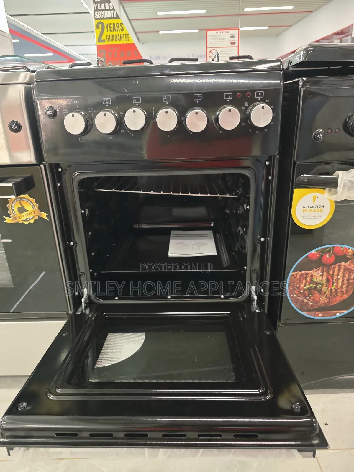 Blueflame 50cm*60cm(3+1) Electric Cooker Oven Black Oven at 20% Discount