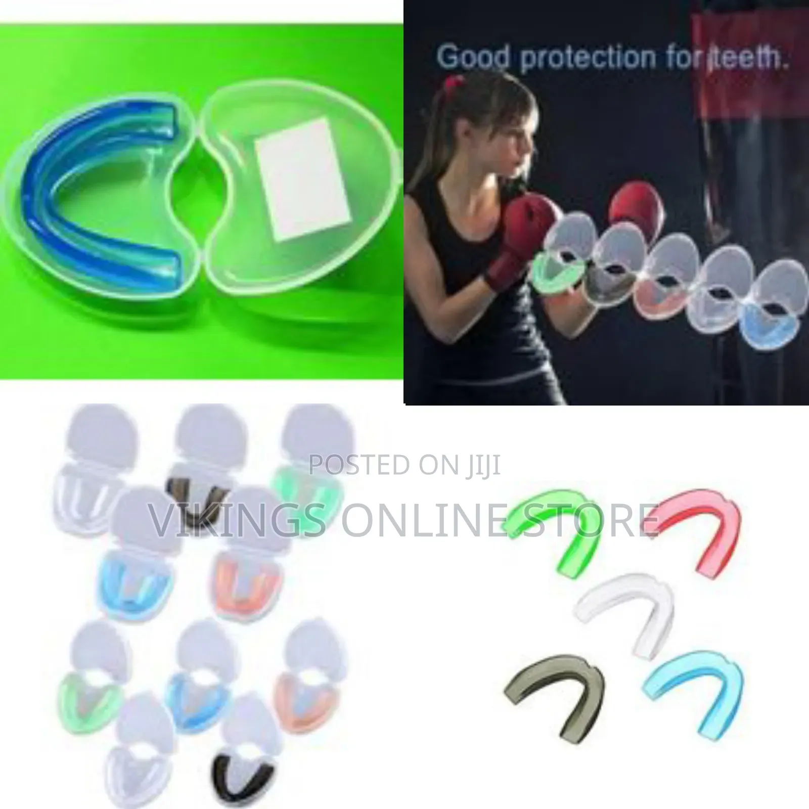 1pc Eva Sports Mouth Guard Taekwondo Basketball Boxing Braces Tooth