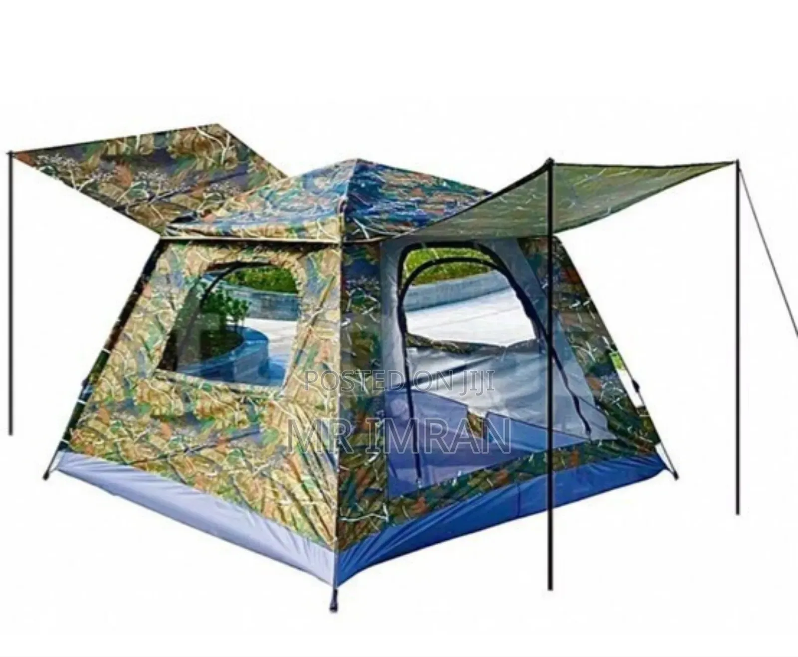 6 People Camouflage Dome Camping Tent