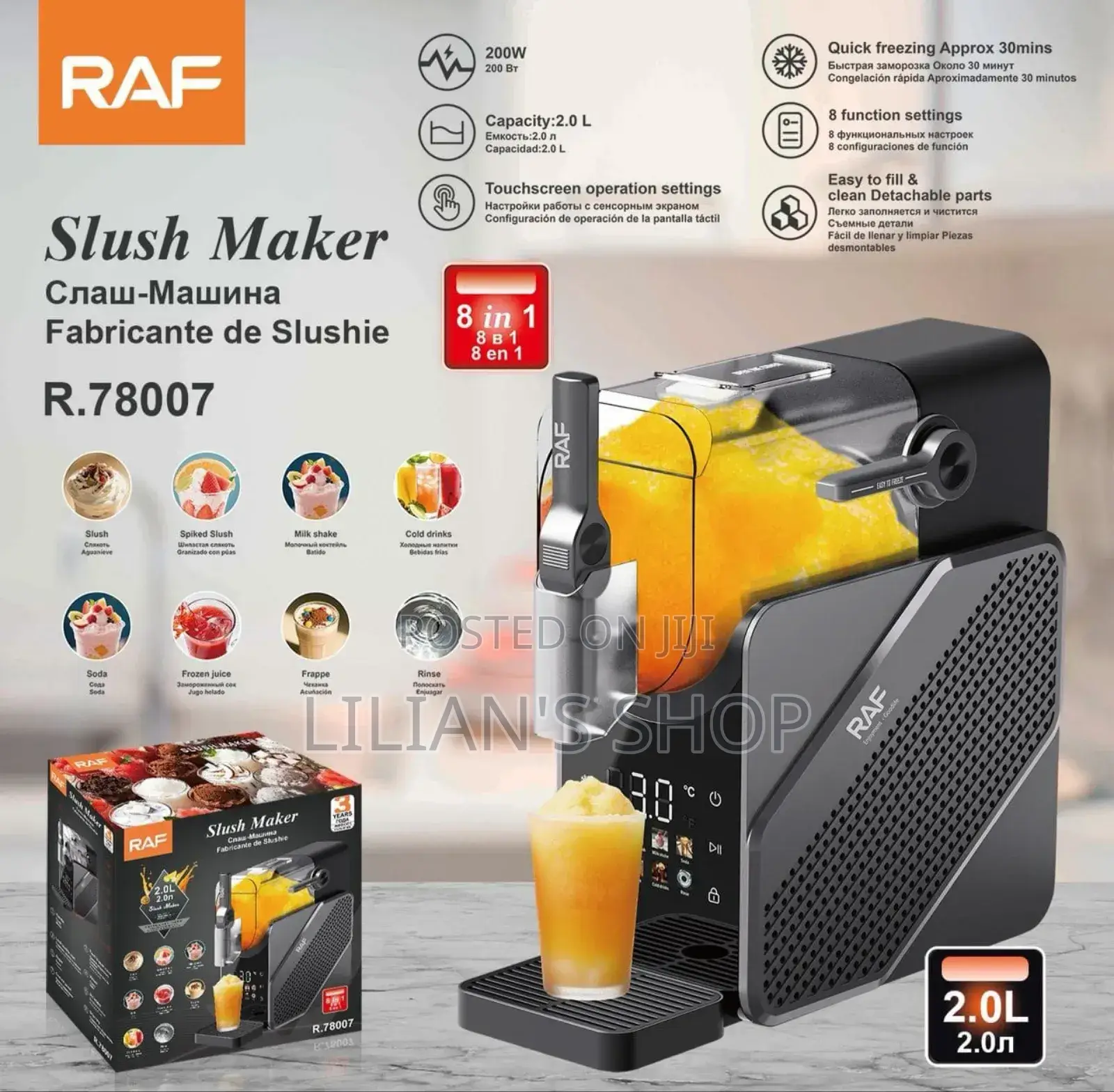 Raf R.78007 Slush Maker