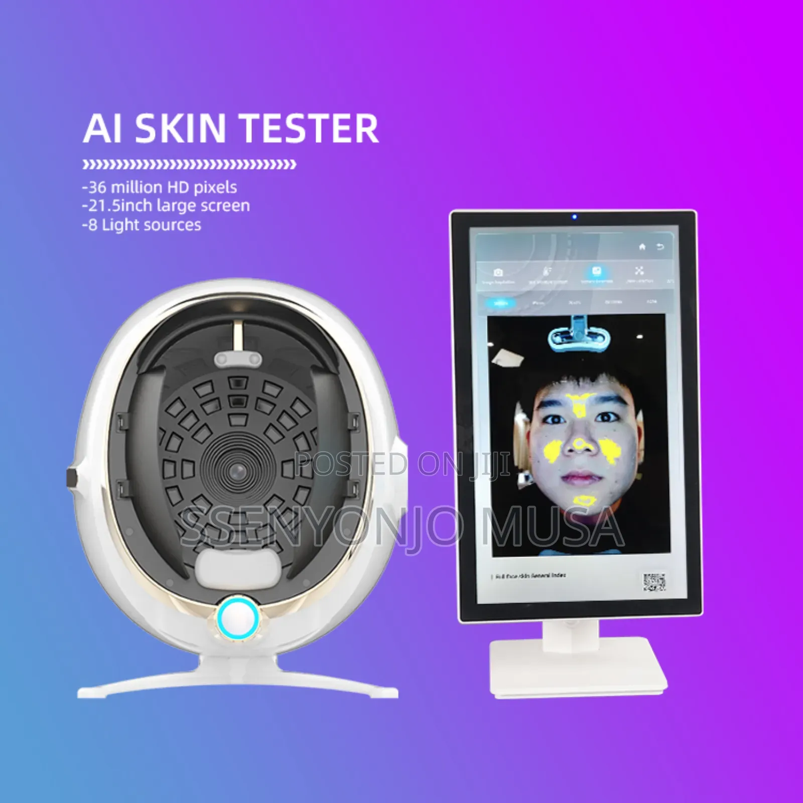 Professional Facial Skin Analysis Machine – 36mp Ai 3d Skin Analyzer