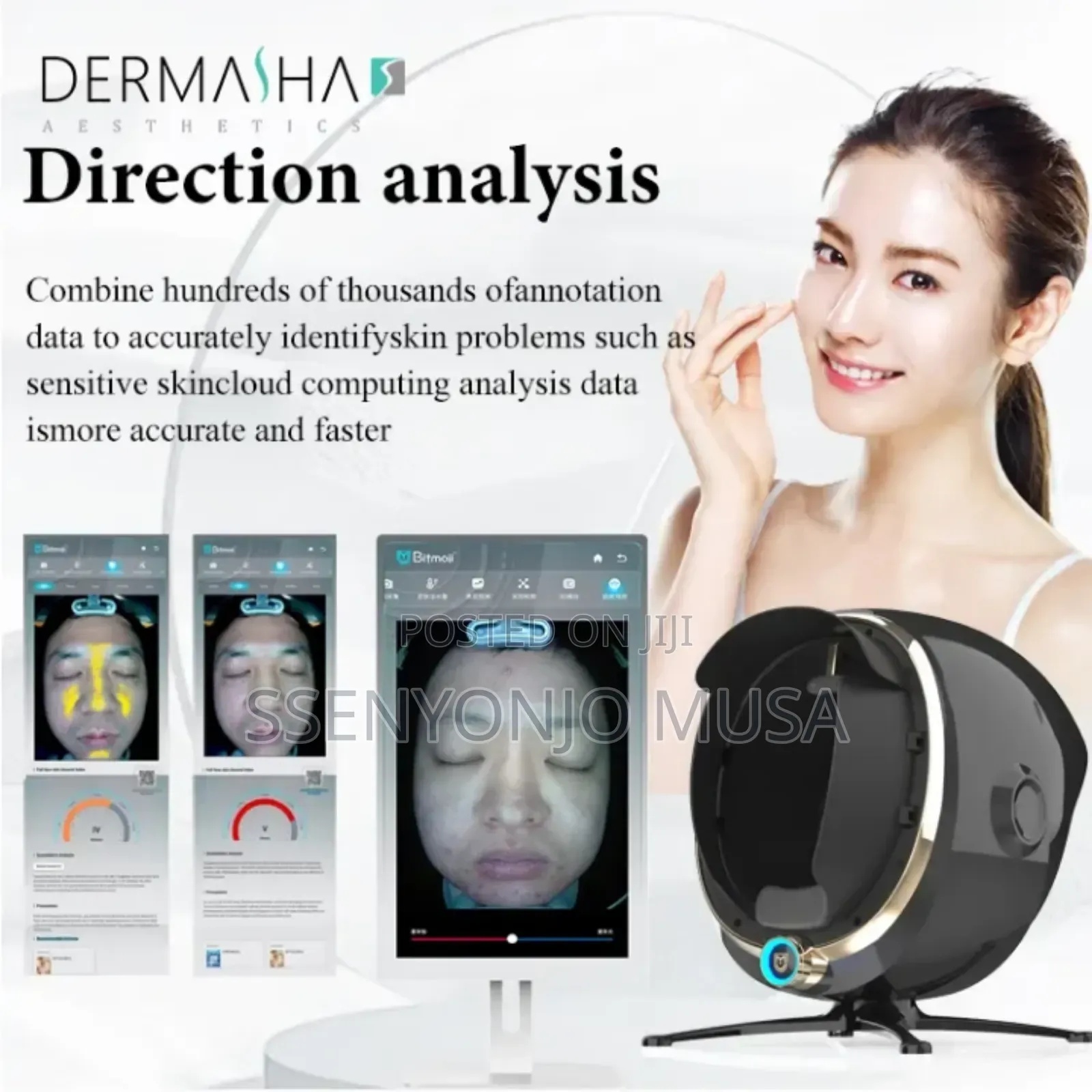 Professional Facial Skin Analysis Machine – 36mp Ai 3d Skin Analyzer