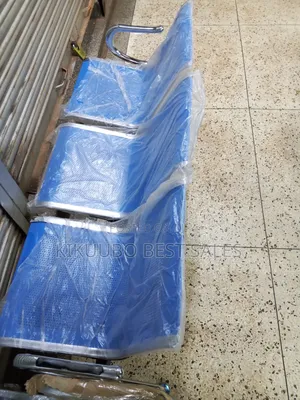Kinbor 3-Seat Metal Waiting Room Chair