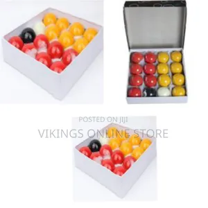 Red Yellow Black Aramith 2” Gaming Snooker Billiard Ball Set