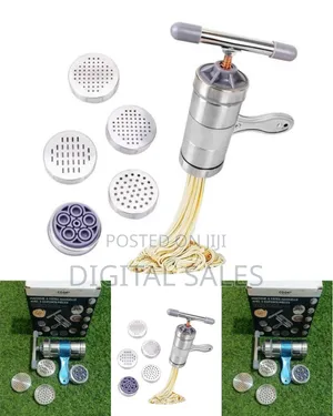 Manual Stainless Steel Pasta and Noodle Maker Press