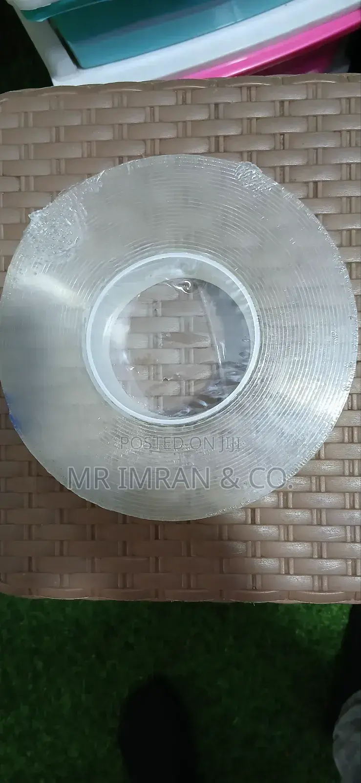 Transparent, Heavy-duty Nano Double-sided Adhesive Tape