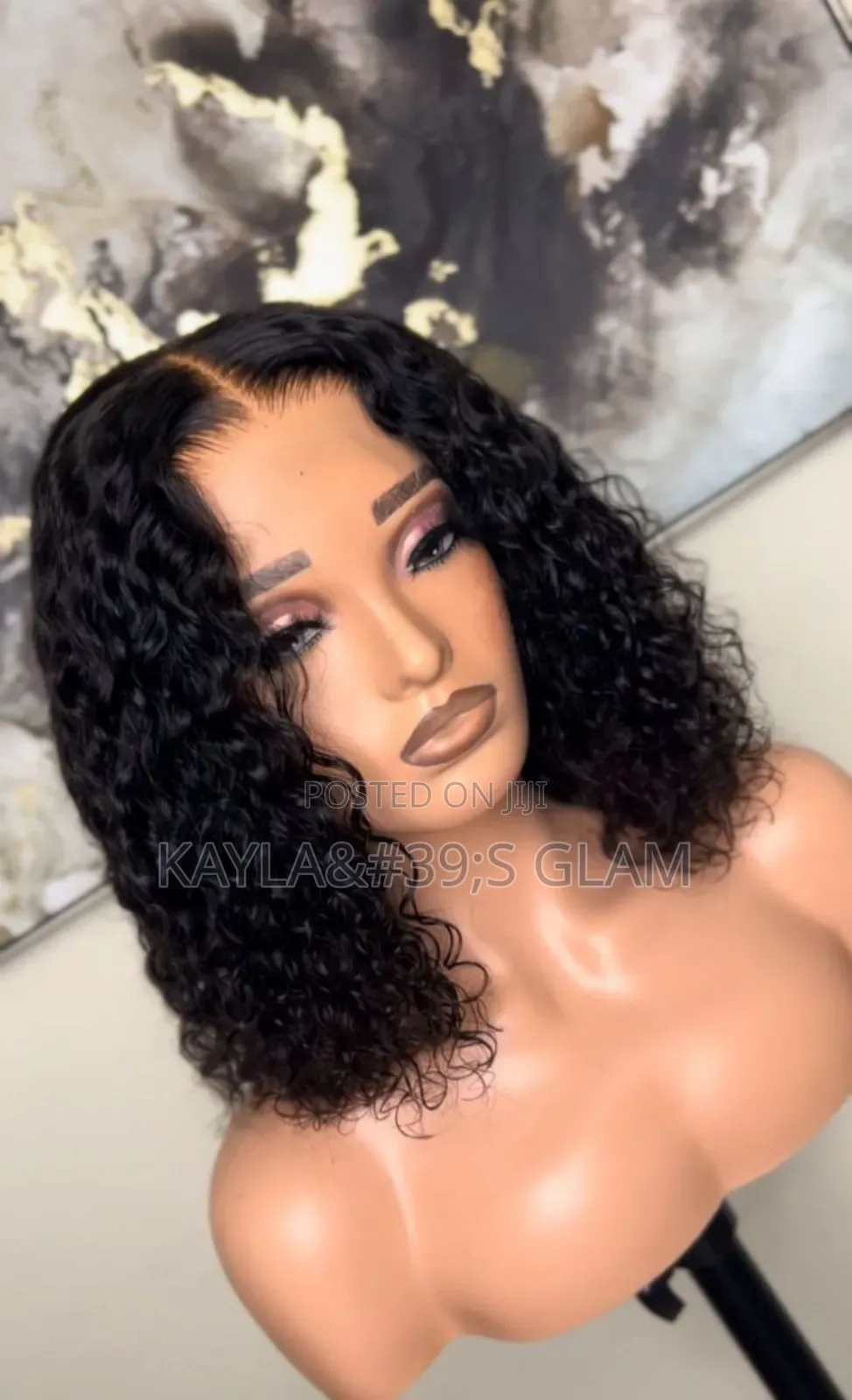 Curly Wig 13by 4 16 Inch Waterways Glueless