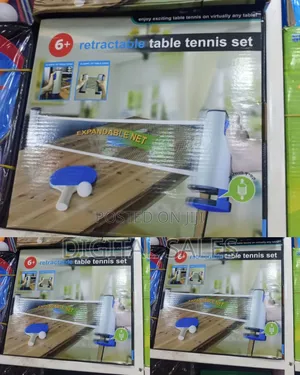Retractable Table Tennis Set