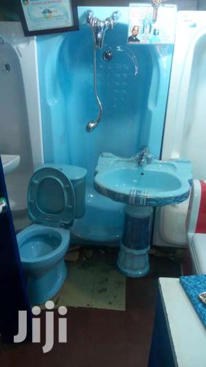 Colored Toilets And Handwash