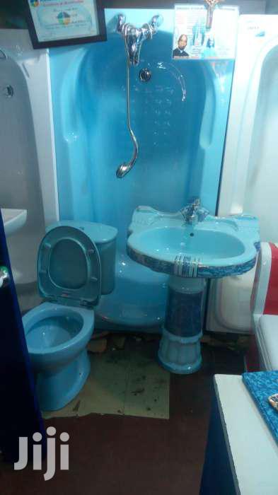 Colored Toilets And Handwash