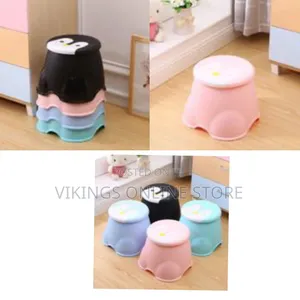 Portable Children's Fishing Penguin Stool Living Room Furniture
