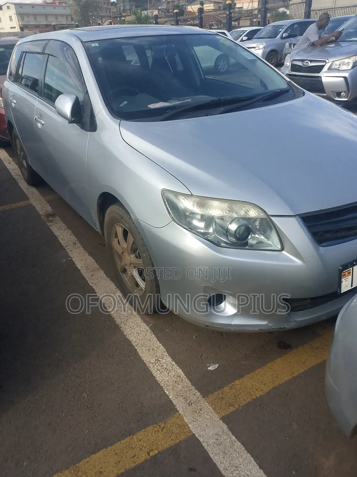 Toyota Corolla Fielder 2010 Silver