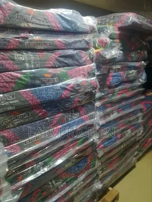 Royal Foam Mattress.3*6*6inches. Open Cover.( Blue)