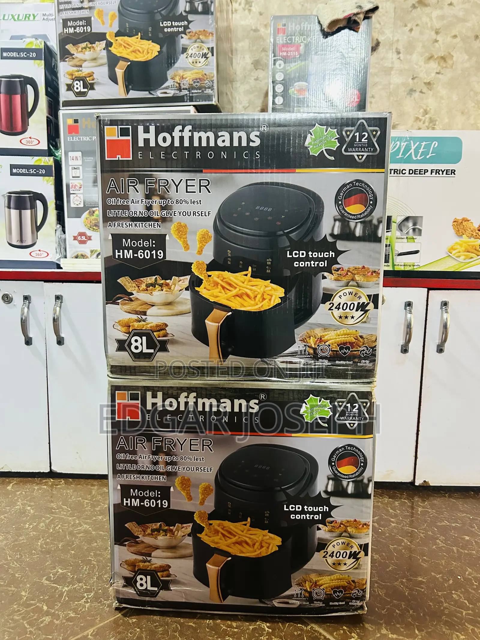 Hoffmans 8l Air Fryer