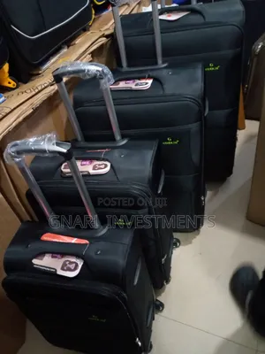 3pc 4pc Set Fabric Luggage Travel Suitcases
