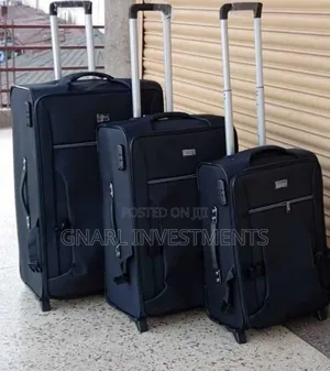 3pc 4pc Set Fabric Luggage Travel Suitcases