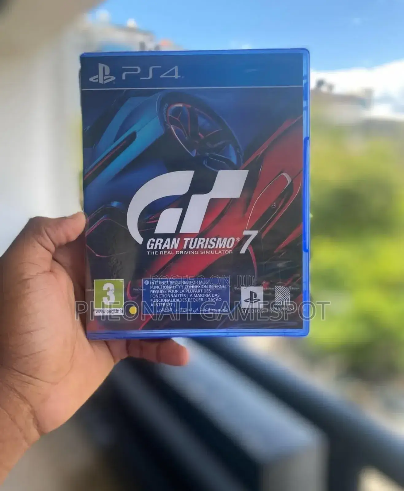 Gran Turismo 7 Game Cd For Ps4. This Game Supports Split Screen.