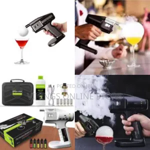 Smoking Gun Cocktail Smoker Kit With Bubble Liquid Essential Oil 2