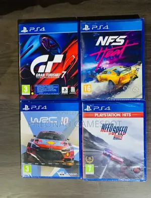 All Ps4 Racing Games. Gran Turismo, NFS Heat, Nfs, F1 23, Dirt 5,