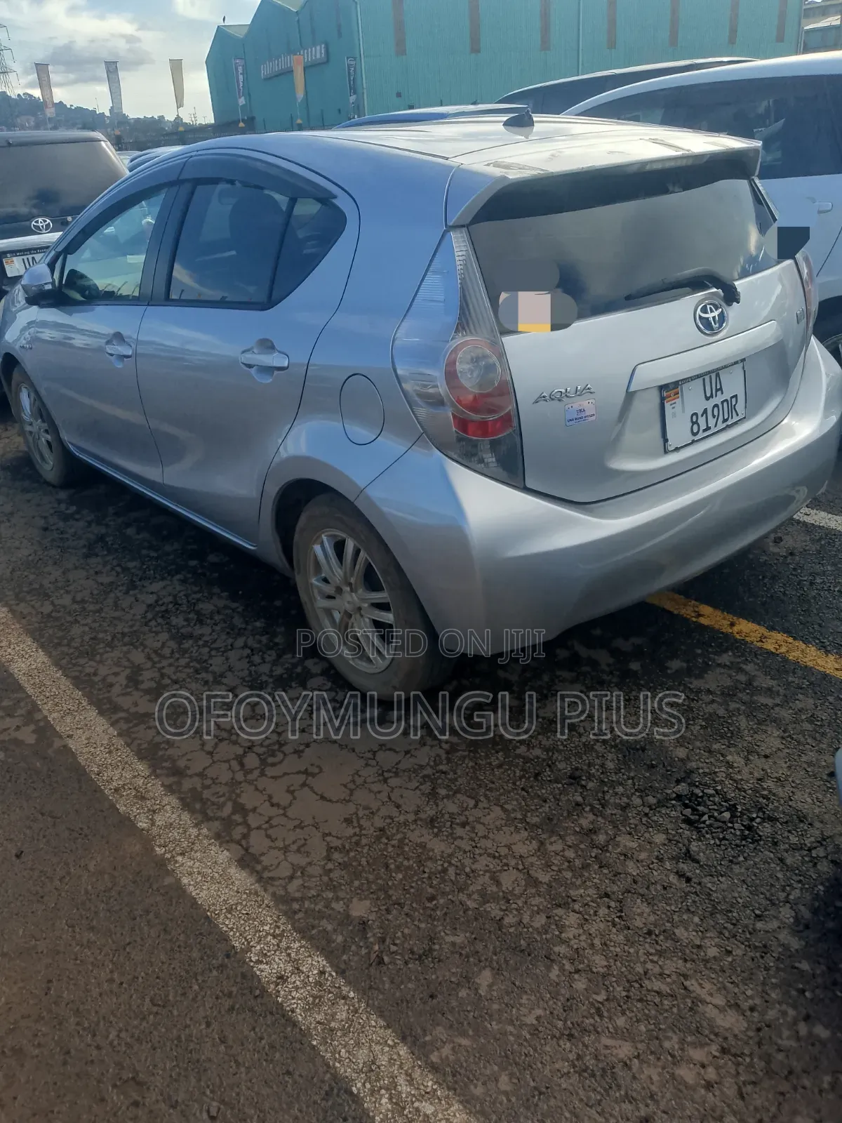 Toyota Aqua 2012 Silver