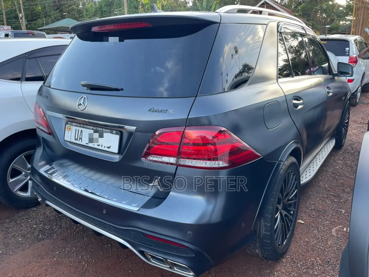 Mercedes-Benz GLE-Class GLE 350d 4MATIC 2015 Gray