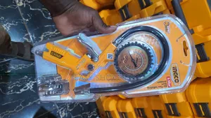 Ingco Air Tire Inflating Gun With a Pressure Gauge.