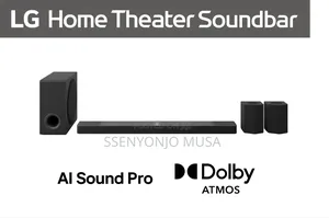 Lg Us95t Soundbar 9.1.5 Channels -810w, Lg App Control-15 Ch