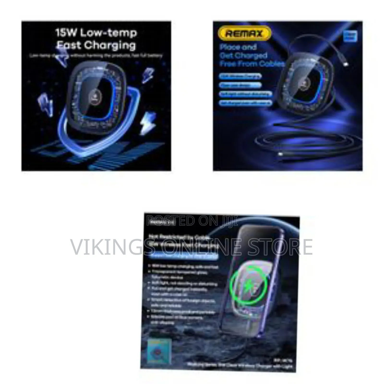 Lenyes Walking Series 15w Transparent Wireless Charger Stand Pw305