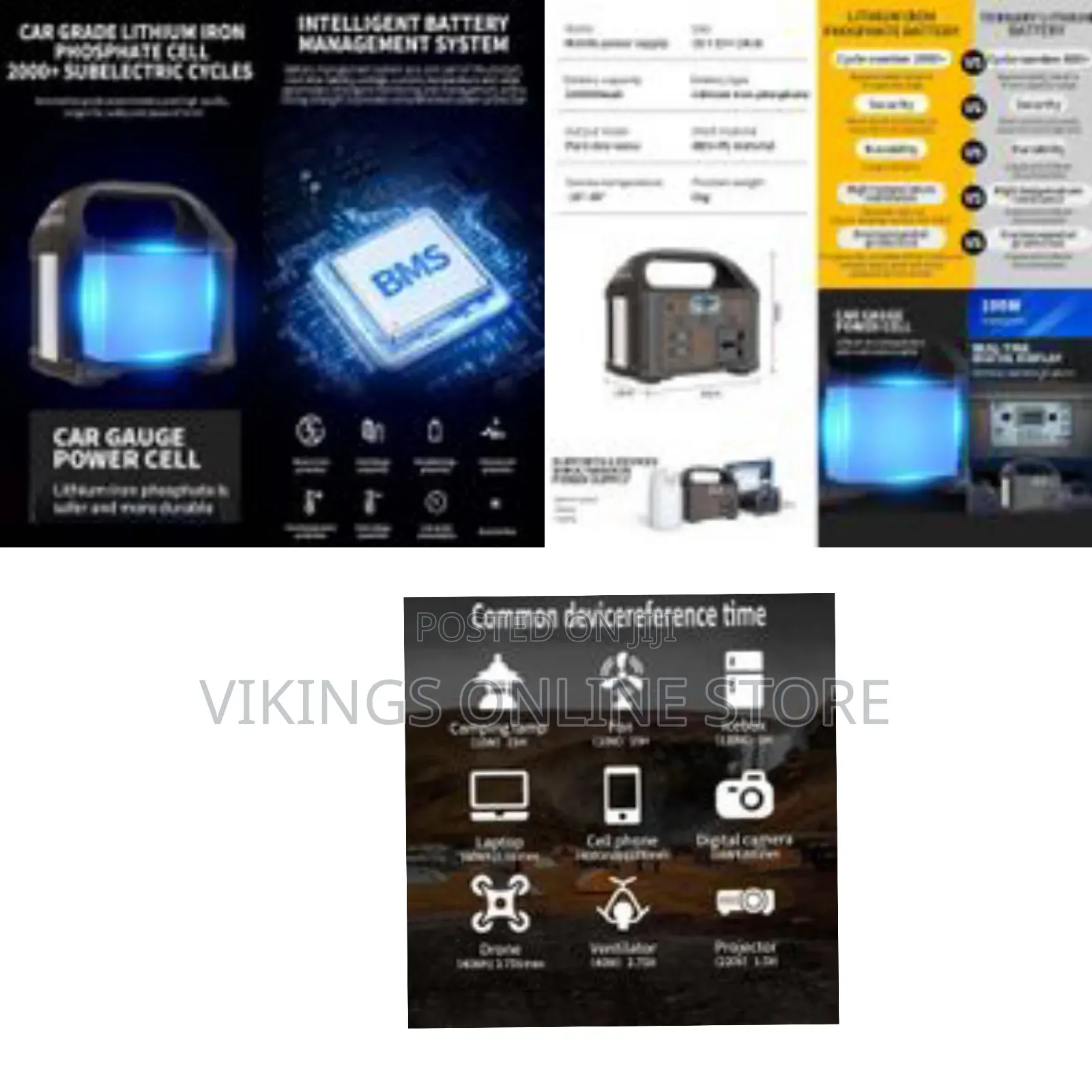 100w Eg012 Portable Power Station Supply 76.8wh Portable Solar Power