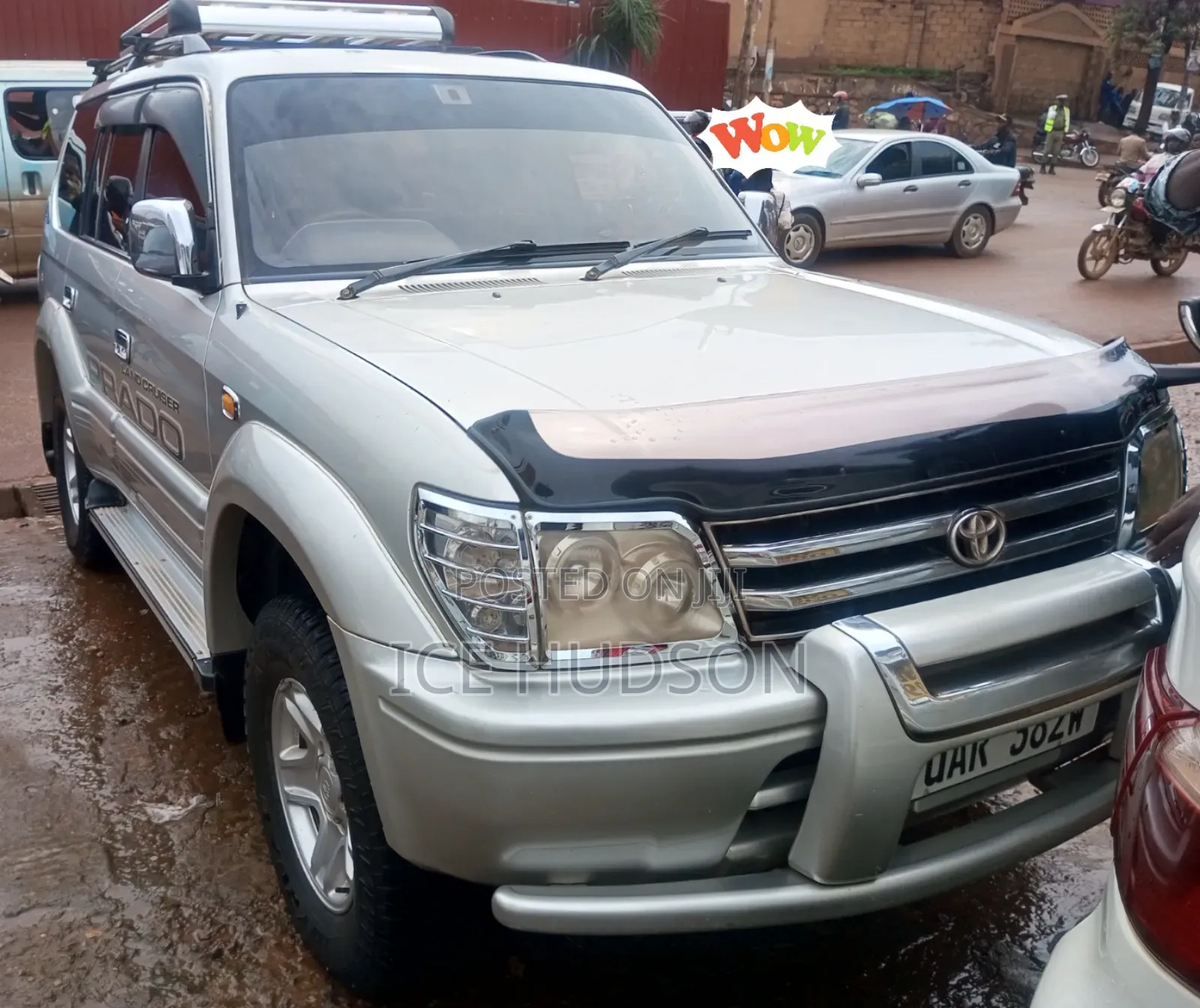 Toyota Land Cruiser Prado 2000 Silver