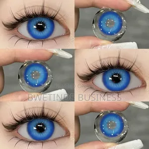 Love Blue Colored Contact Lenses | 1 Year