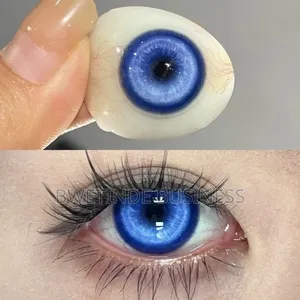 Love Blue Colored Contact Lenses | 1 Year