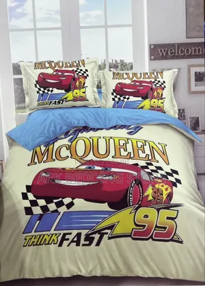 Lightening McQueen Cartoon Duvet