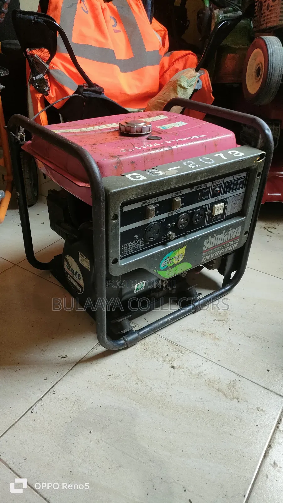 Japanese Shindaiwa Ieg2600 Inverter Generator, 2600w.
