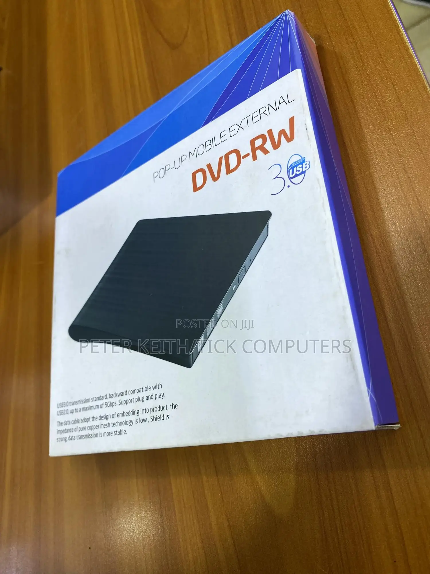 Usb 3.0 Pop-Up Mobile External DVD-Rw Portable Drive,Slim External DVD