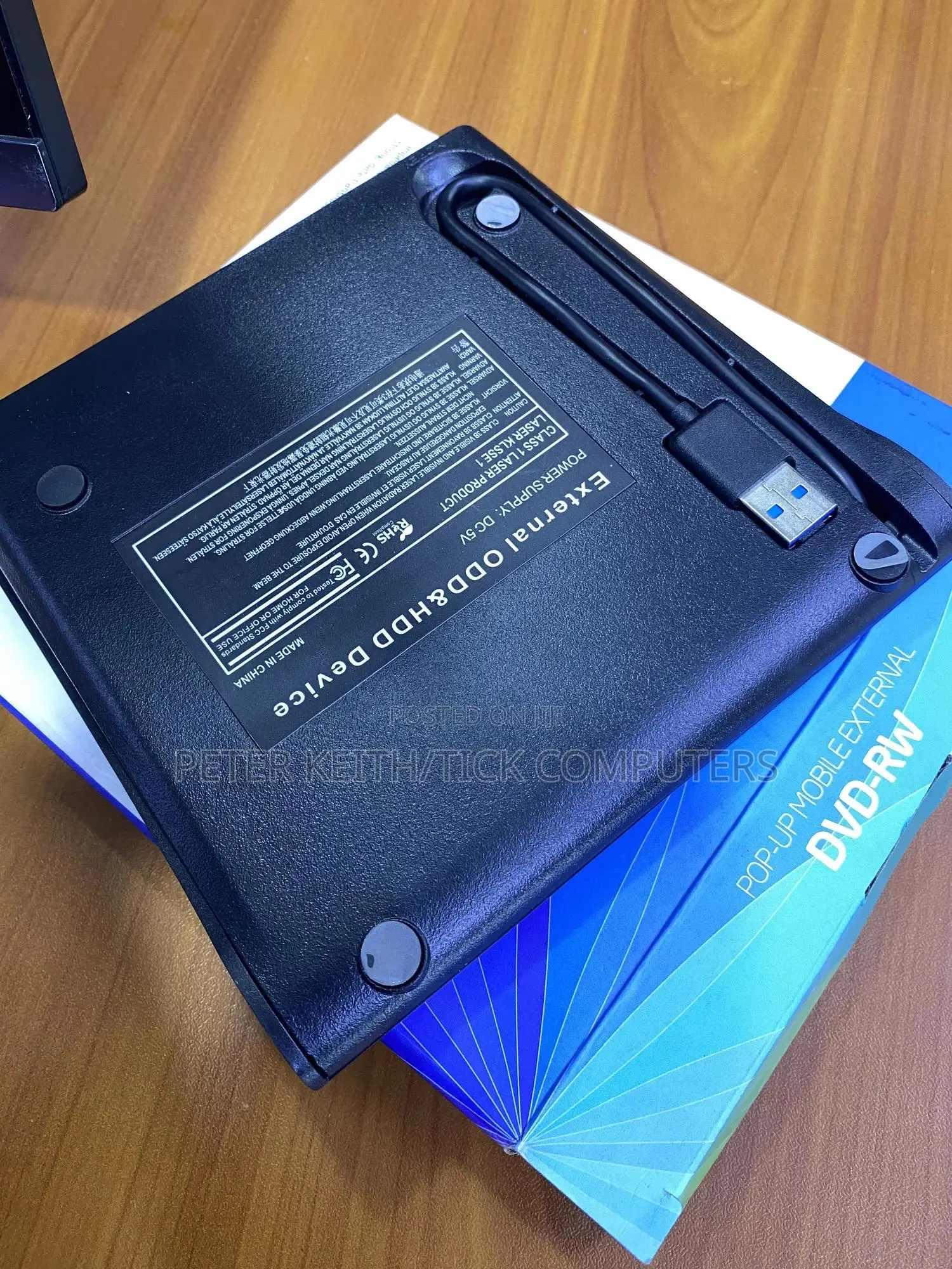 Usb 3.0 Pop-Up Mobile External DVD-Rw Portable Drive,Slim External DVD