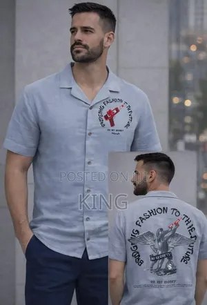 Graphic Linen Shirts