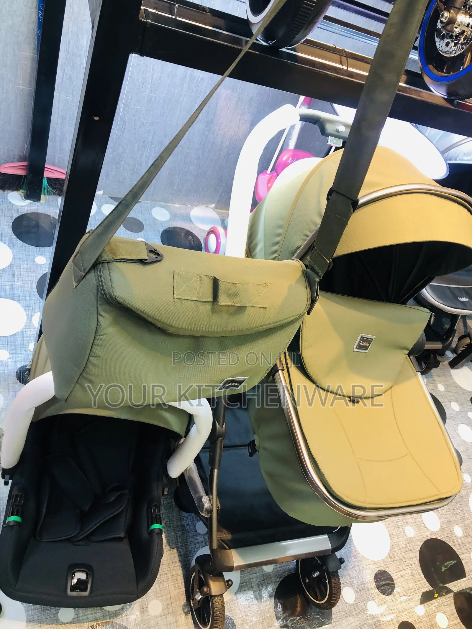 3 In 1 Stroller, Bag, Car Seat And Stroller