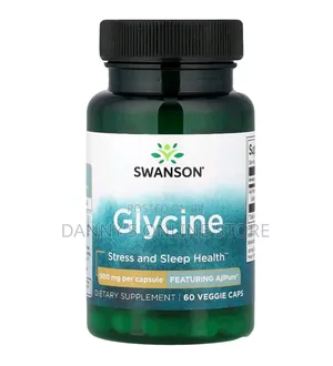 Glycine, 500mg, 60 Veggie Capsules