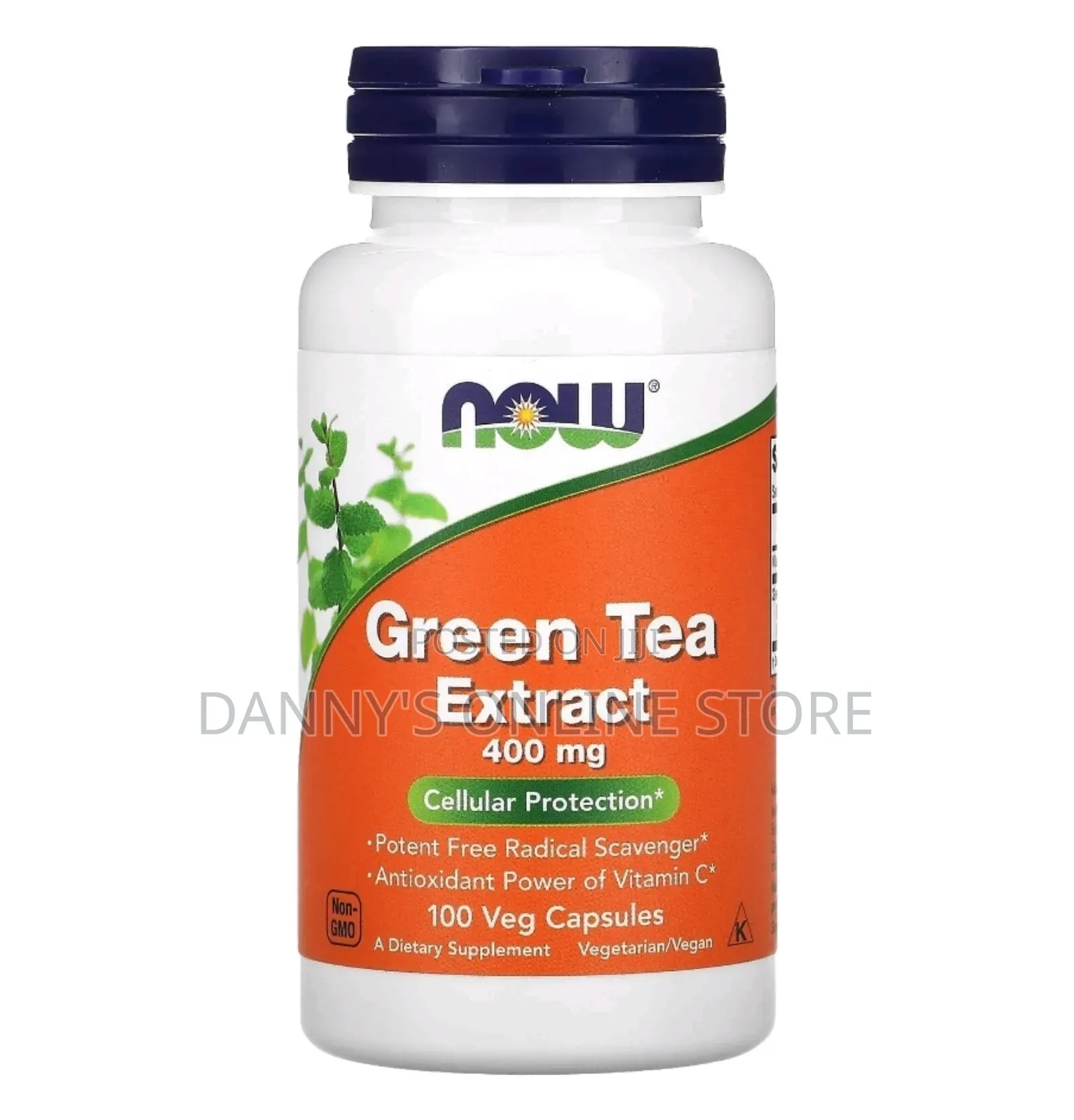 Green Tea Extract, 400mg, 100 Veg Capsules