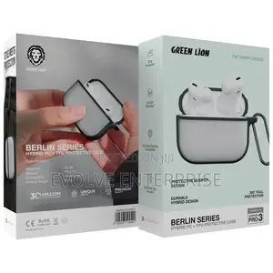 Green Lion Berlin Series Hybrid Pc Case / Cover for Airpods Pro 3