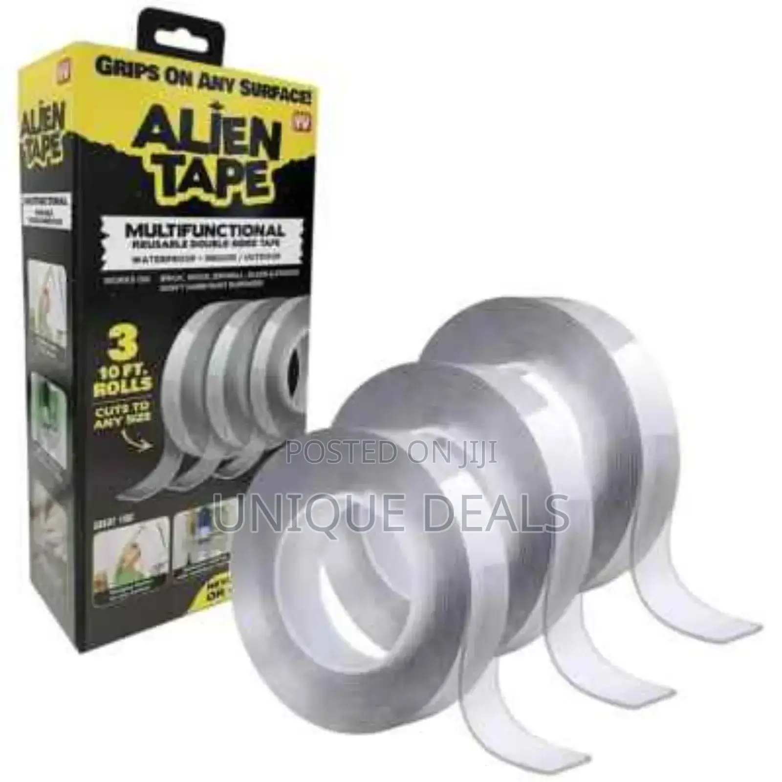 Nano Double Sided Tape, Multipurpose Removable Adhesive