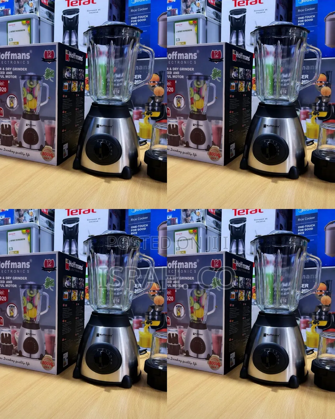 Hoffmans Glass Blender Hm920