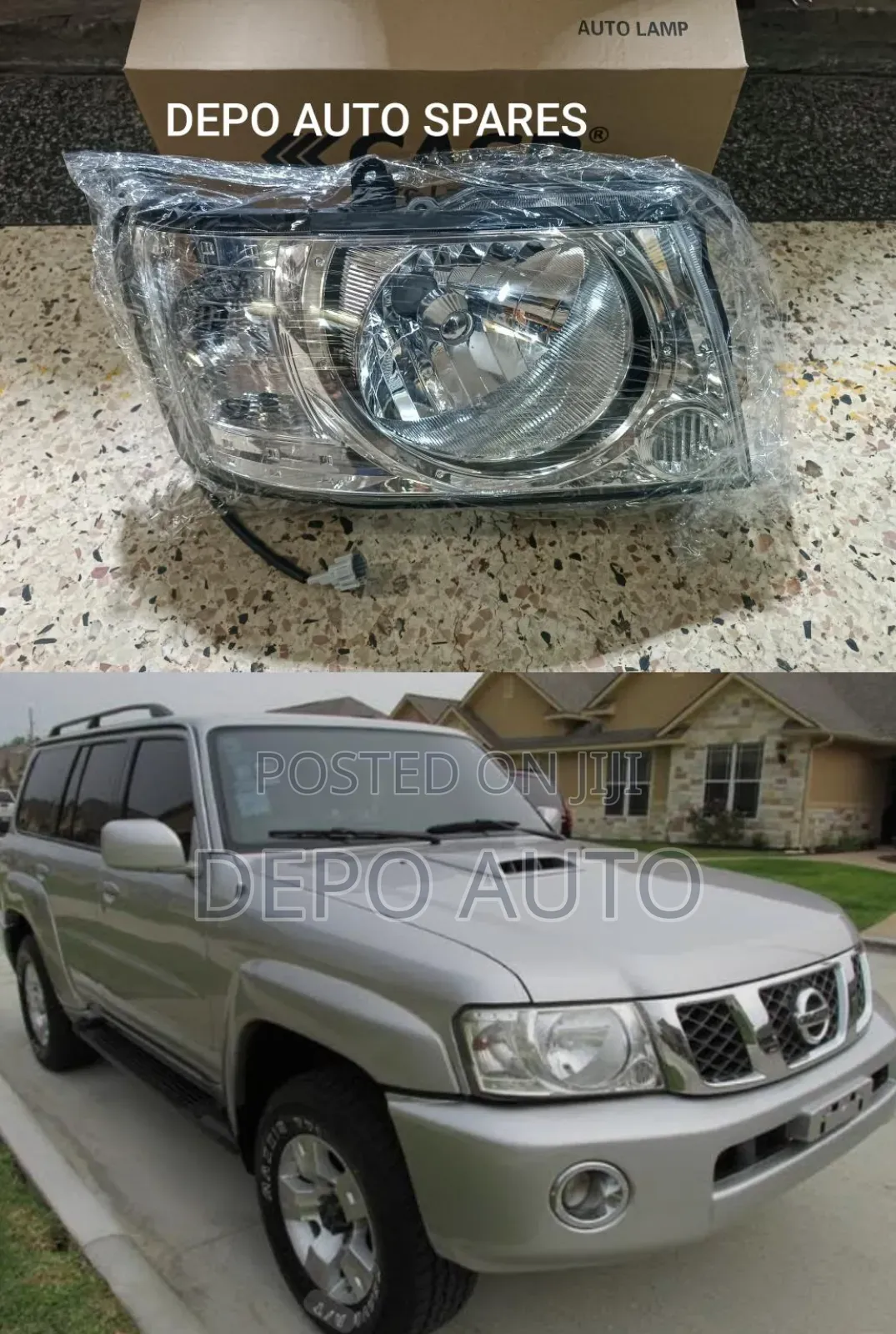 Headlamp Nissan Patrol 2005